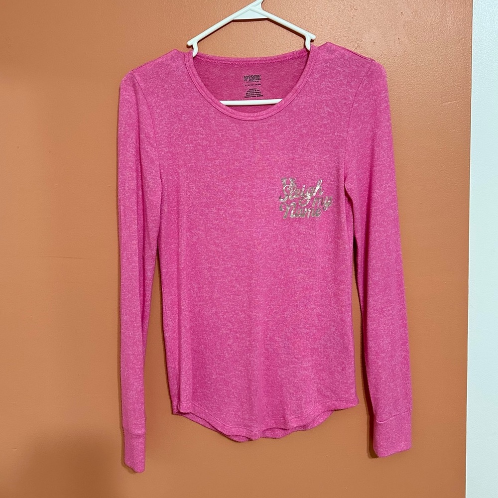 Victoria's secret pink top